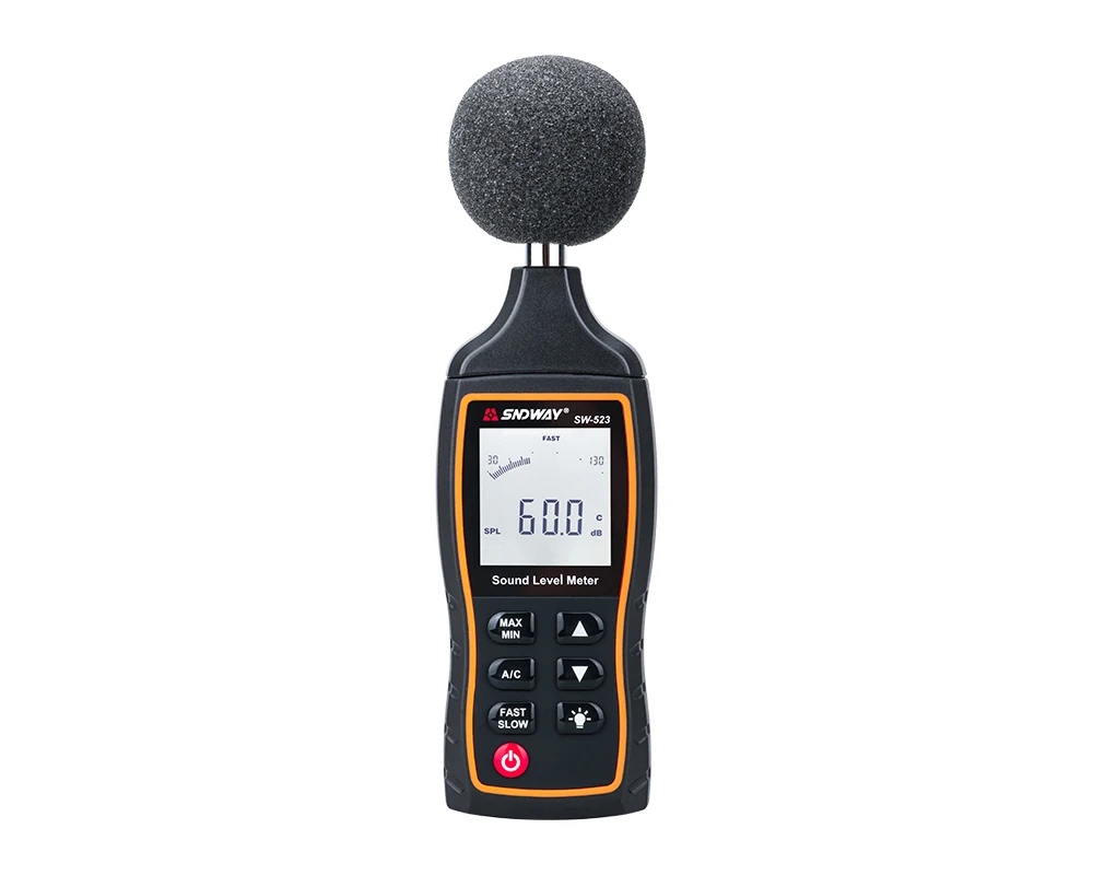 

Digital LCD Noise Sound level meters dB Decibel meter logger Noise Audio detector Tester Diagnostic-tool Automotive Microphone