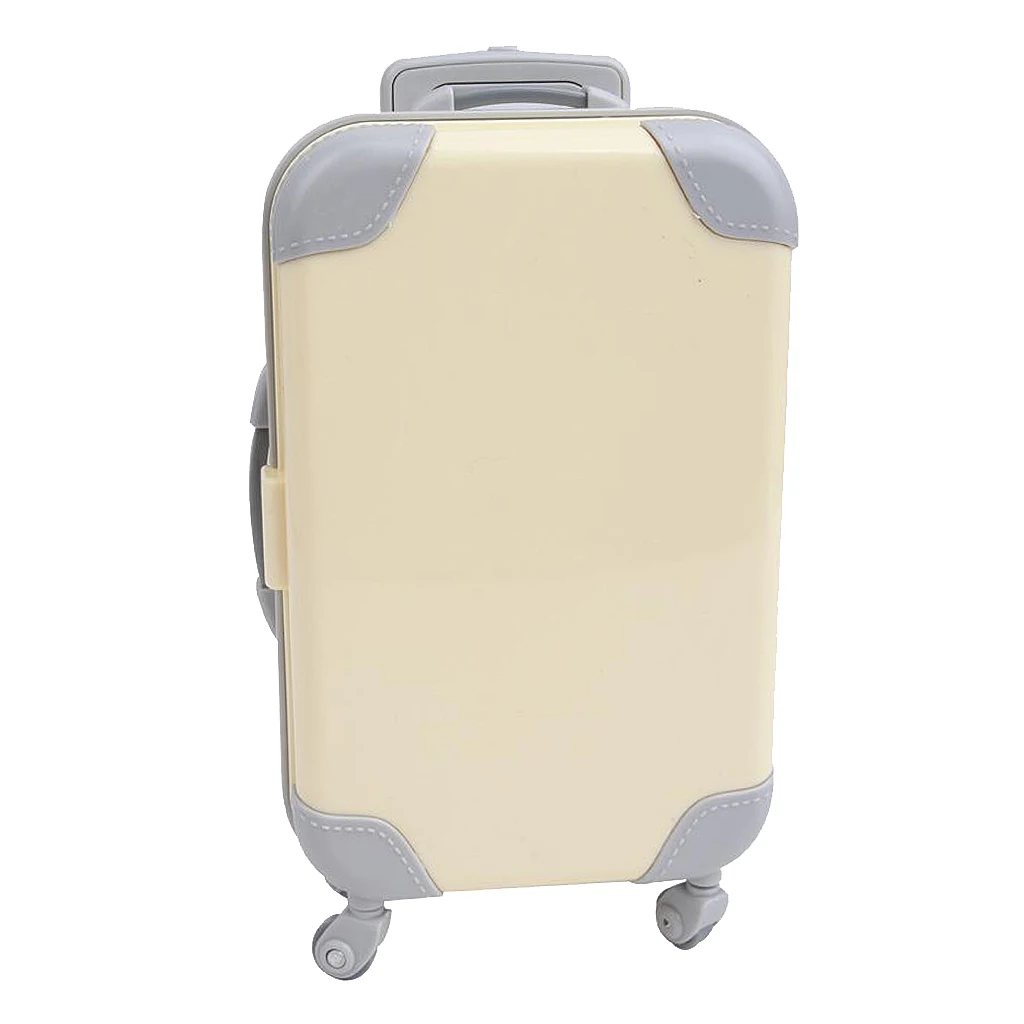 Doll Suitcase Toys Travel Dollhouse Luggage Simulation 3D Play House Game Trunk Interest Training Intelligence Development Toys