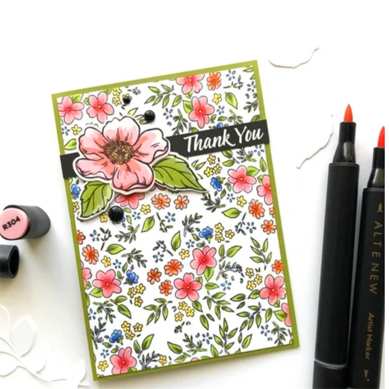 

SMALL ROSE FLOWER Metal Cutting Dies And Stamp For DIY Scrapbooking Embossing DIY Card Making Cutting Crafts Stencil Dies