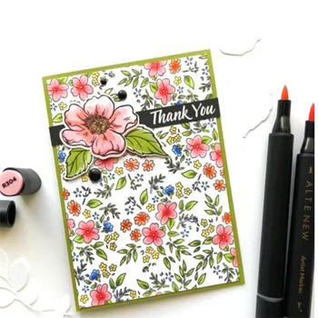 

SMALL ROSE FLOWER Metal Cutting Dies And Stamp For DIY Scrapbooking Embossing DIY Card Making Cutting Crafts Stencil Dies