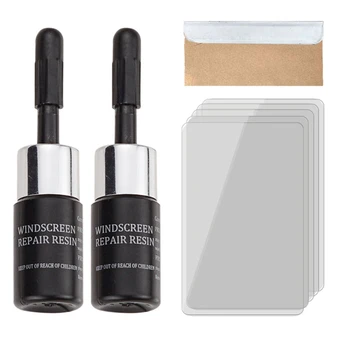 

Car Windshield Repair Kit Auto Glass Crack Repair Tools with Repair Agent