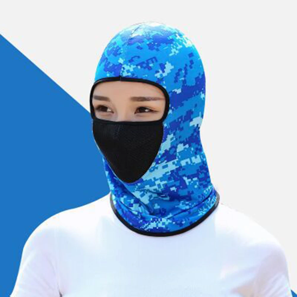 Капот для езды камуфляжная Пылезащитная маска для лица молочная сетчатая пряжа маска для езды на велосипеде теплая Ветрозащитная маска для альпинизма