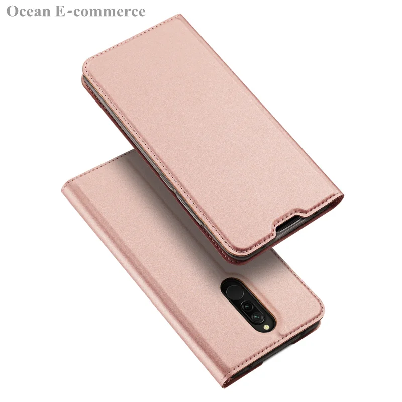 Xiaomi Redmi 8 чехол DUX DUCIS Touch из искусственной кожи чехол для Xiaomi Redmi 8 ультра тонкий противоударный флип-чехол для Xiaomi Redmi8