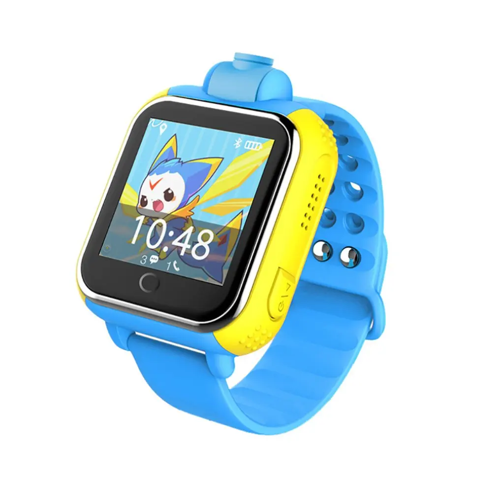 blue 720P камера детские наручные часы Q730 JM13 3g GPRS gps трекер Смарт часы детские часы для IOS Android телефон Поддержка SIM - Цвет: blue