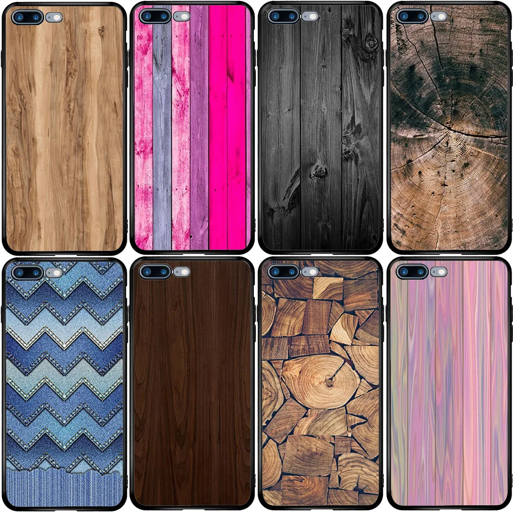 Чехол для Xiaomi Redmi Note 8T 10T 9S 9A 8A A3 A2 A1 Pro Lite Black Shark Mix Max Wooden Jeans | Мобильные телефоны и
