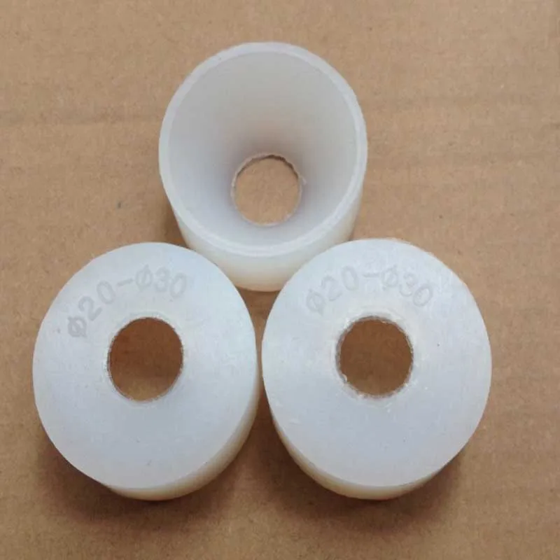 Silicone Screw Accessories 20-30mm Silicone Mat Screw Accessories Silicone Pad Size Wear-Resisting Cushion 20 Piece Pads