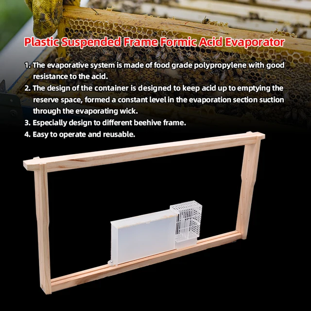 Népszerű És Ecetsav -Adagoló Hosszú Távú Hangyasav Elpárologtató Méhészet A Méhész Varroa Atkák Megölése - Image 3