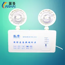 В случае пожара, при пожаре светодиоидное освещение лампа зарядки Шуан тоу Дэн ГБ безопасный выходной свет затемнения аварийной