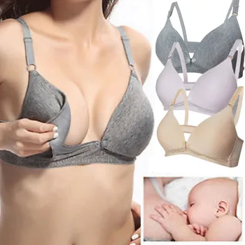 

Women Lady Nursing Bras Maternity Breastfeeding Pregnant Bra Underwear Cotton