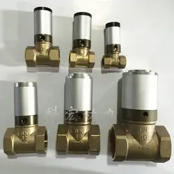 DN жидкость пневматический клапан Q22hd-15.20.25.32.40.50 пневматический клапан управления трубы клапан медный клапан
