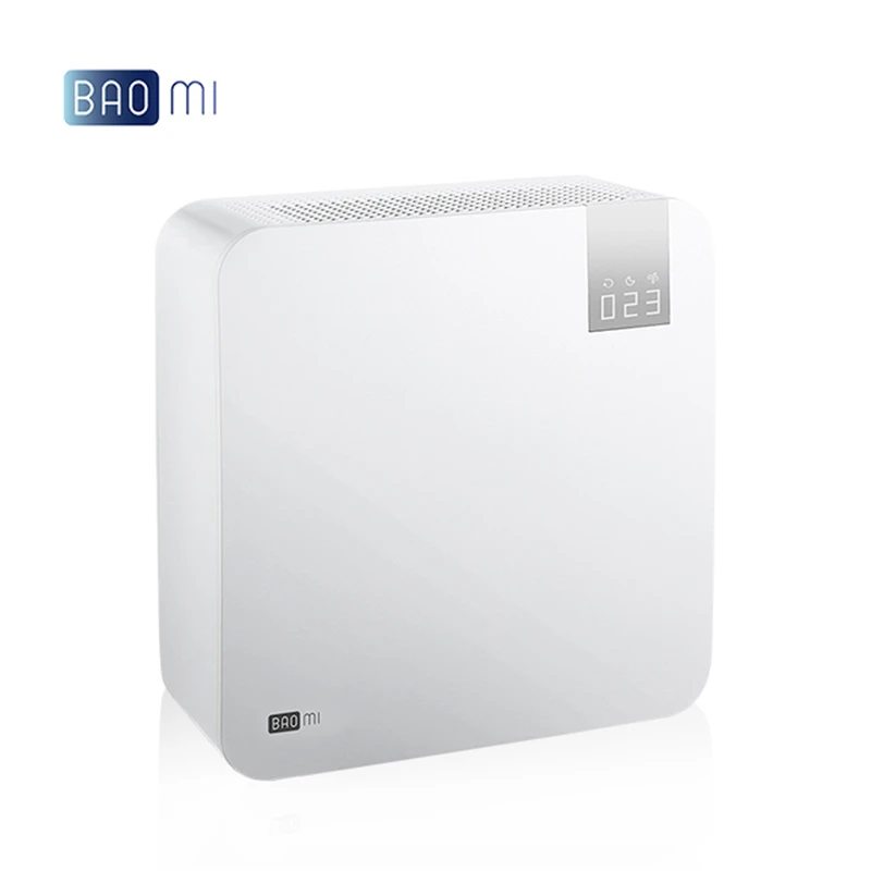 BAOMI 2 поколения очиститель воздуха формальдегид Подержанный дым PM2.5 беззвучный белый очиститель для домашнего офиса обновленная версия