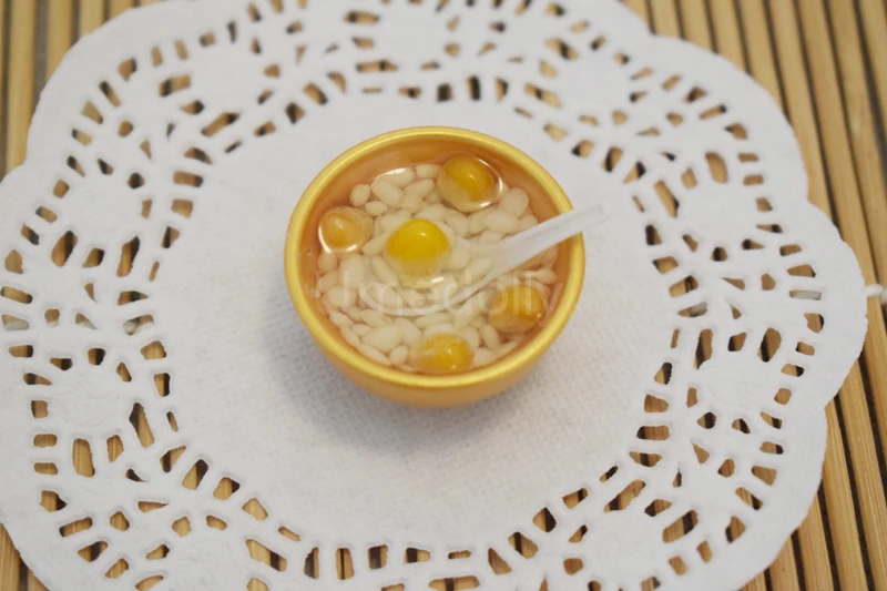 2 шт Мини ноддл/чаша для сиропа миниатюрный кукольный домик китайская еда для 1/6 блитт Барби BJD кукла ролевые игры Кухня Декор Игрушки - Цвет: 2pcs