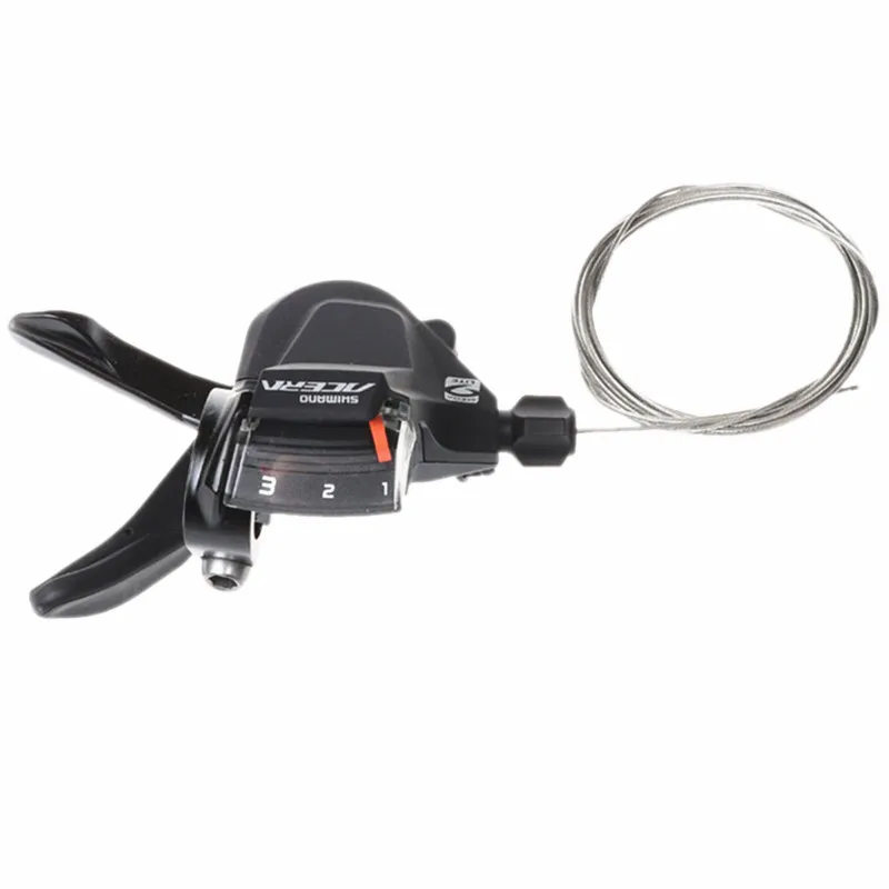 Only Left 3S SHIMANO ACERA SL-M3000 относится к 9-27-скорость горный велосипед Сплит передачи SL-M390 переключатель черные абсолютно - Цвет: Only Left 3S