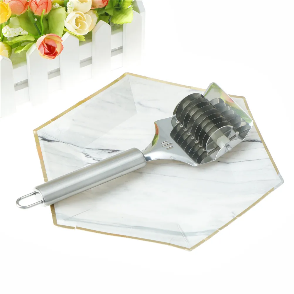 

Shallot Cutter Spaetzle Pastry Tool Spaghett Noodle Maker Lattice Roller Docker Cutter Tool Kitchen Helper Dough Cutting Tools