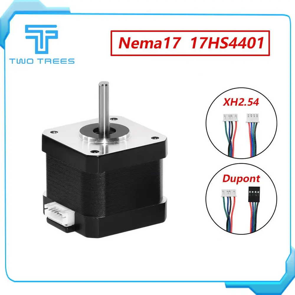 Nema17 Stepper Motor 38mm 42 motor Nema 17 42BYGH 1.5A 17HS4401S 4-lead for 3D printer CNC XYZ | Компьютеры и офис