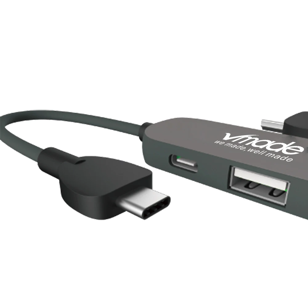 Type-C USB-C концентратор HDMI 1080p конвертер для MacBook Pro samsung Galaxy S9 huawei P20 mate 20 Pro USB C Thunderbolt 3 адаптер