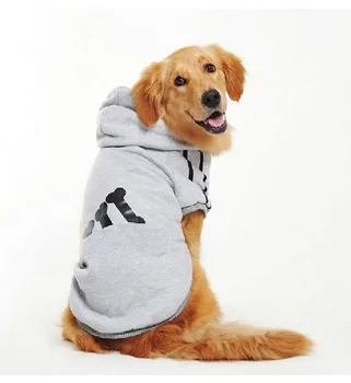 

Winter Large Dog Clothes For Golden Retriever Dogs Winter Outfit Warm Hoodies Sweater Cartoon Cotton Clothing Jacket Coat