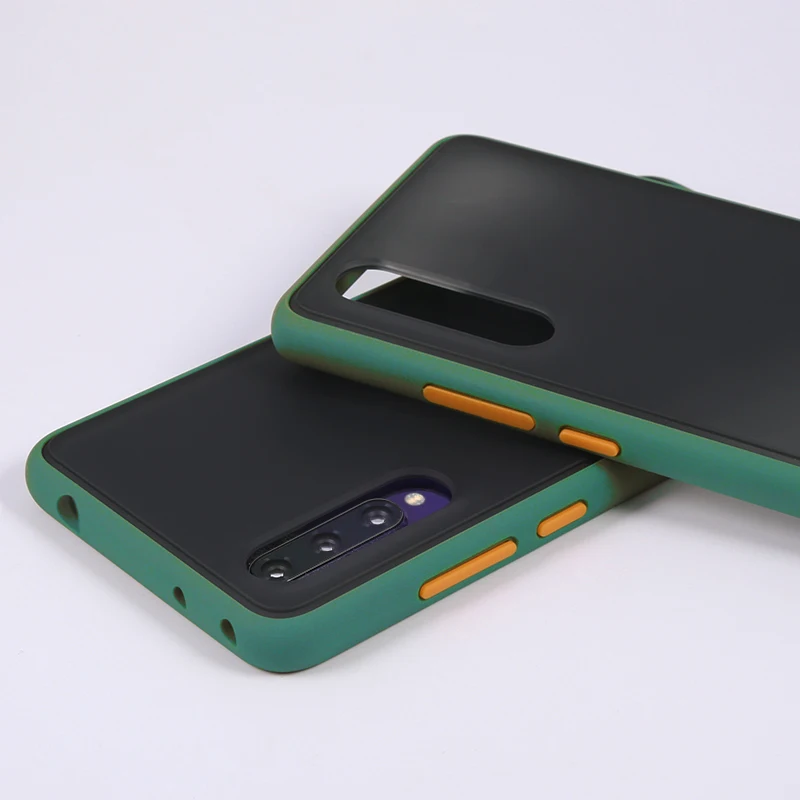 Противоударный защитный чехол-бампер для Xiaomi Mi 9 Lite Mi 9T Pro CC9 CC9e Mi Note 10 Pro MiA3 Mi A3 Frame прозрачный мягкий чехол из поликарбоната - Цвет: NGreen