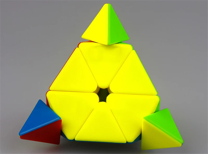 Интеллект куб Brinquedo Educativo головоломка кубики ручной бесконечный Магик Cubo игрушка Подарки Demation куб Пирамида головоломка EE50MF
