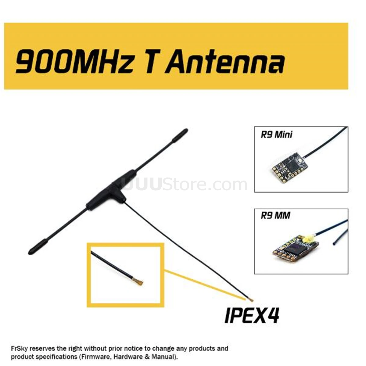 Frsky Super 8 Antenna Per R9M E R9M Lite R9 Mini R9 Sottile Più R9Mm X9D Più Q X7 X10 X10S S12S 900Mhz 915 Antenna