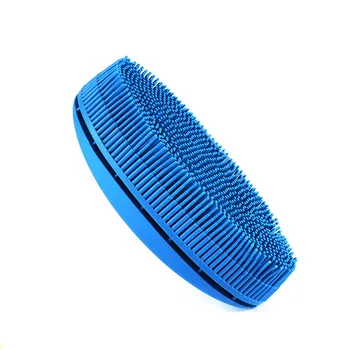 

Multi-Function Car Cleaning Brush Pet Rubber Soft Brush Car Wax Polishing Rubber Oval Brush For Auto Cleaning Tool