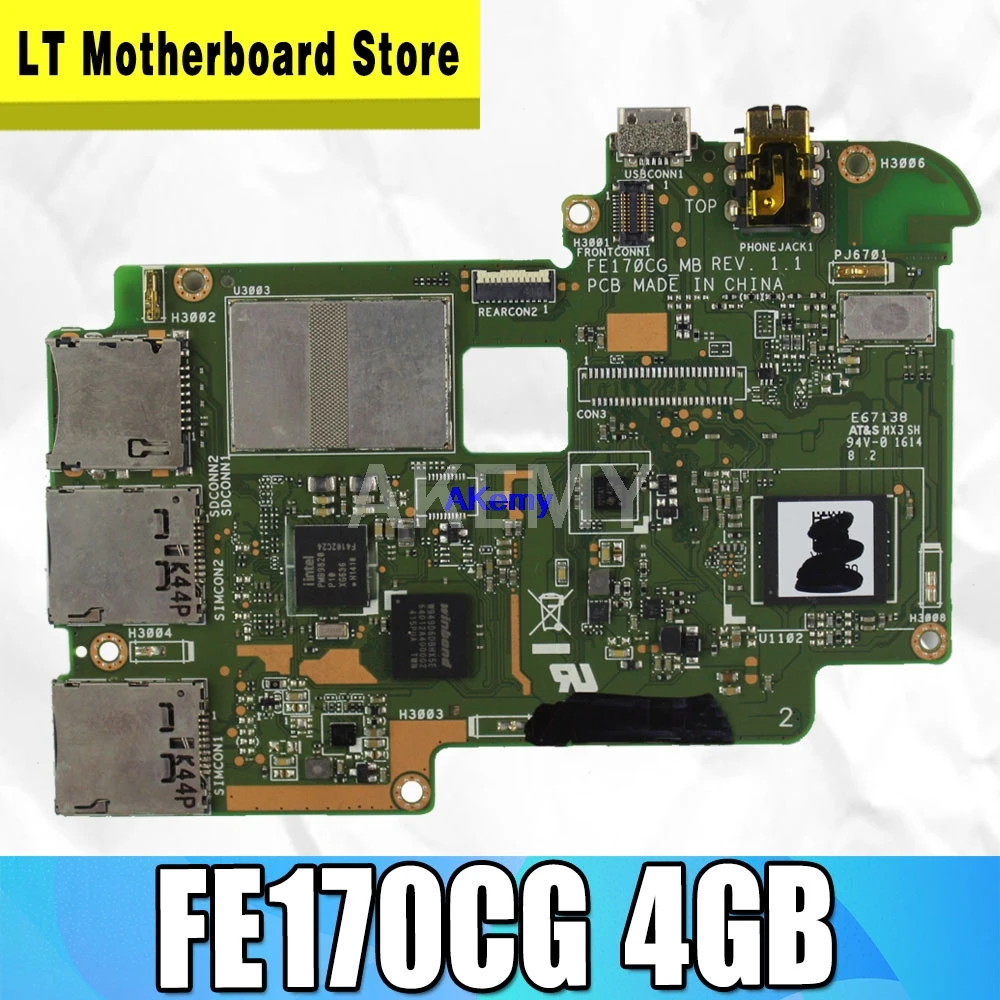 Плата для For Asus FonePad 7 FE170CG 4GB планшетный ПК компьютерная материнская плата