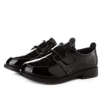 

Children's Flats Boys Formal Shoes Black Color Kids Derby Shoes Soft Loose Fashion Comfortable Performance Wedding Stage Shoes
