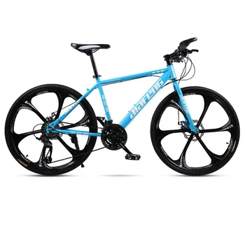 Buy Mountain Bike 30 Speed 26 Inch 3/6/10 Knife Adult Men And Women Shock One Wheel Speed Racing Disc Brakes Off Road Student