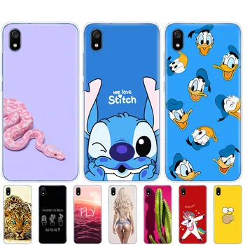 

for xiaomi redmi 7a case bumper full protection silicon soft tpu back cover on redmi 7 a coque hongmi 7a Painted Shells Bags