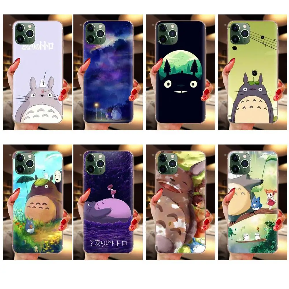 Чехол для мобильного телефона Studio Ghibli мягкий спиральный чехол Samsung Galaxy A10 A20 A20E A3 A40