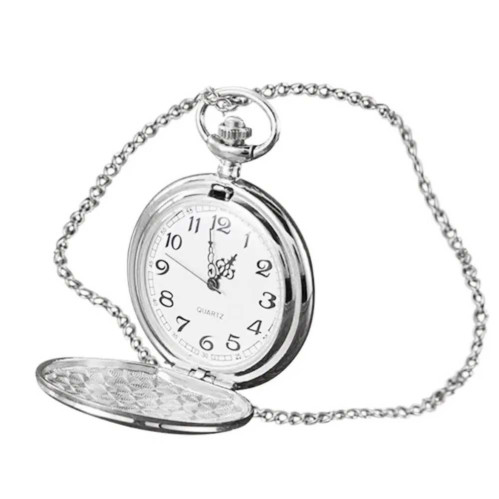 4,6 см Индивидуальные модные ретро большие карманные часы с гравировкой кварцевые карманные часы оптом Relogio De Bolso#4O14