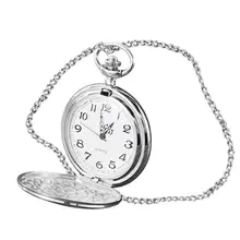 4,6 см Индивидуальные модные ретро большие карманные часы с гравировкой кварцевые карманные часы оптом Relogio De Bolso#4O14