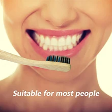 Бамбуковая зубная щетка с плотной щетиной для взрослых Повседневная и дорожная мягкая бамбуковая зубная щетка ручная зубная щетка es Набор Уход за полостью рта