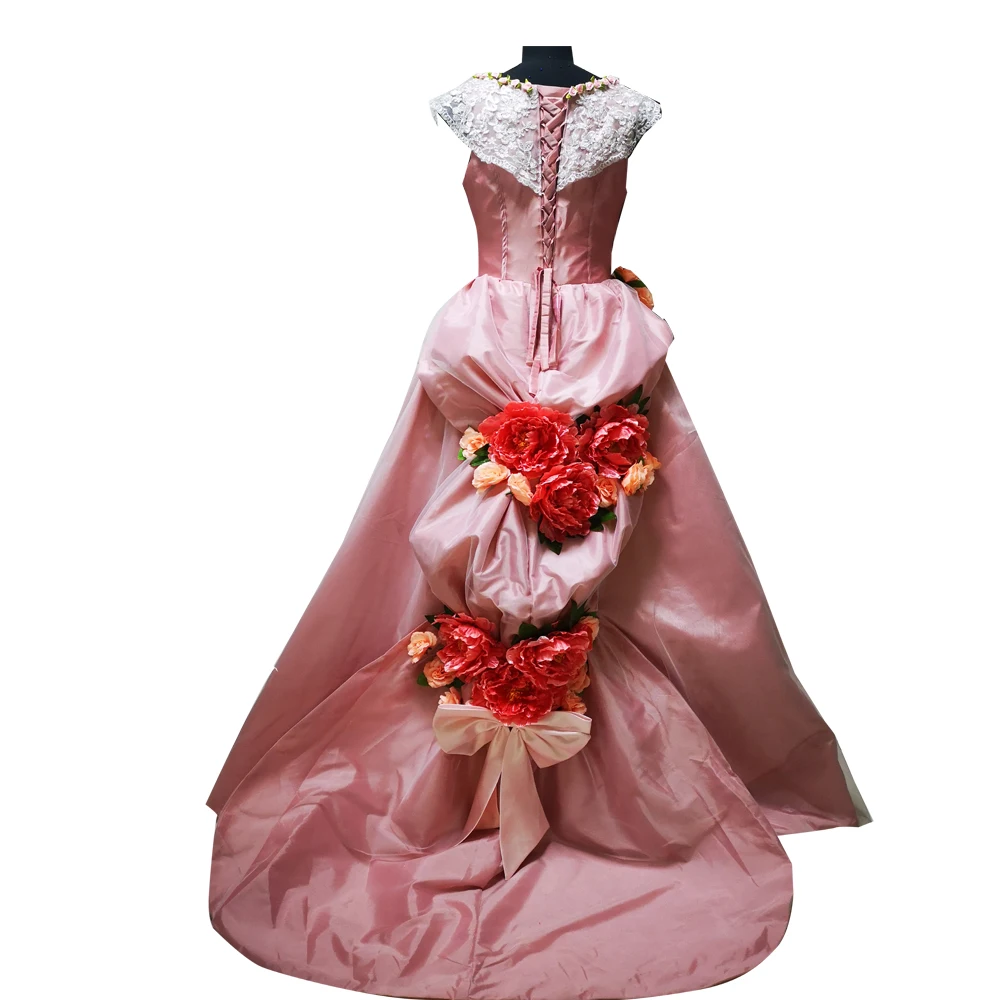 V-11 S/M/L/XL Blumen Flower Civil War Victorian Lolita Kostüm dress costume 