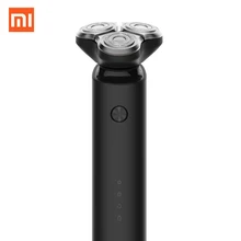 XIAOMI MIJIA электробритва портативная Гибкая бритва головка сухая влажная бритва моющийся триммер для бороды тример двойное лезвие Турбо режим удобный