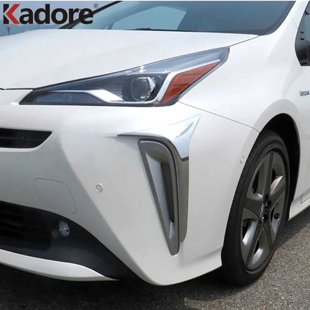 Хромированный передний противотуманный светильник для Toyota Prius Hatchback 2019 2020