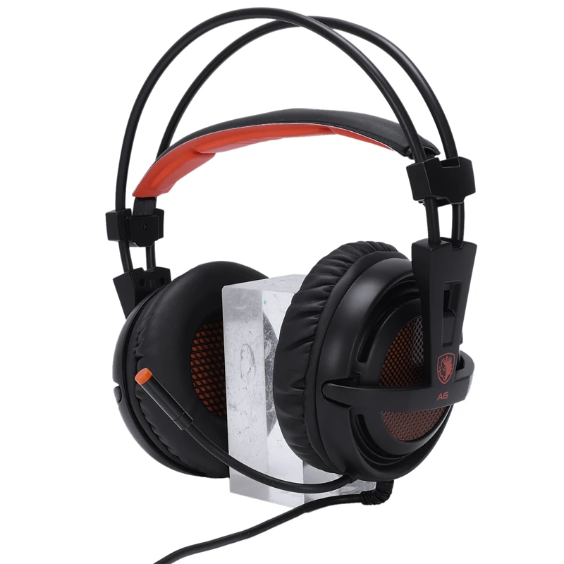 Оригинальные SADES A6 стерео 7,1 Pro игровая гарнитура наушники с микрофоном