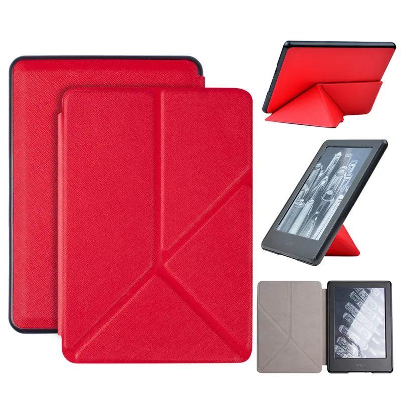 Чехол-подставка из искусственной кожи для Amazon kindle voyage 4 6 '' Release E-reader Cover для kindle voyage 4 10th Generation