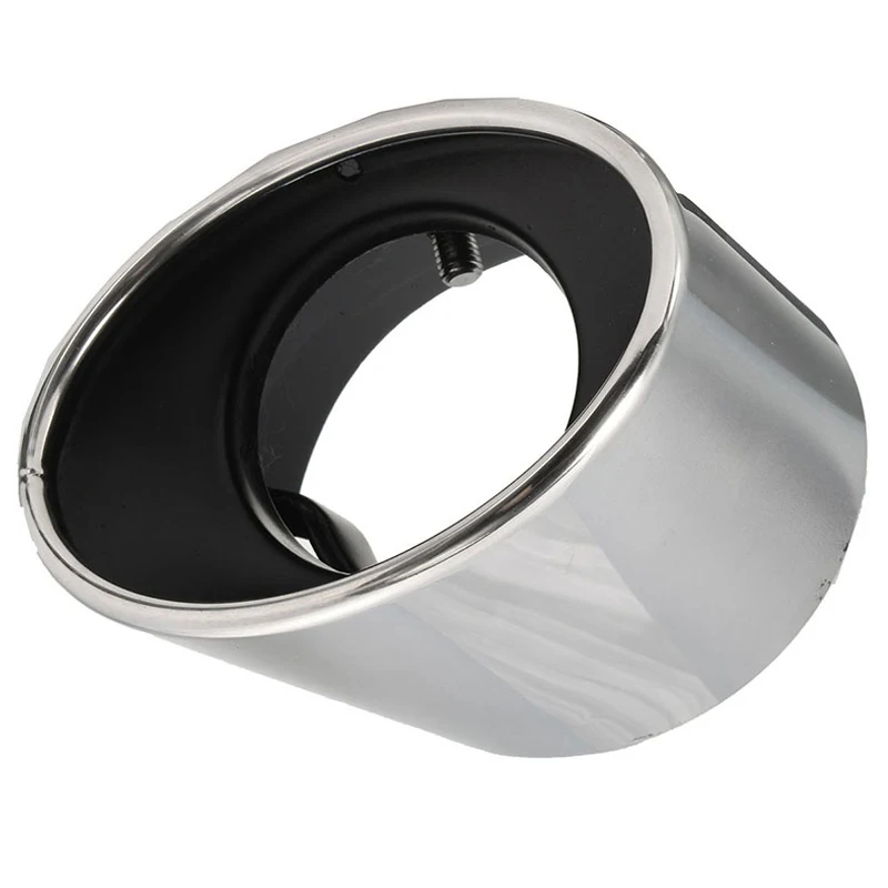 

Stainless steel Silver Accessories Exhaust Pipe Tip For Honda Accord 08-12 Rear Muffler Steel Tail