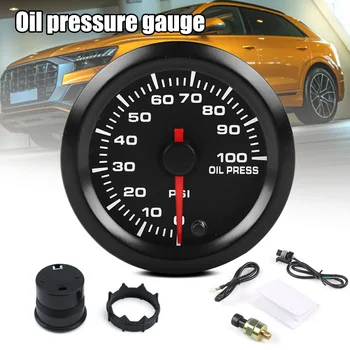 

Car Universal Oil Pressure Gauge 52mm Pointer Racing Auto Vehicle Modification Parts Tool Car Styling