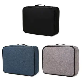 

Document Ticket Storage Bag Waterproof 3 Layers Large Capacity For Home Travel