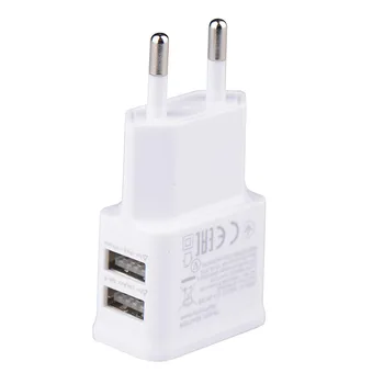 

AC DC Universal 5V Power Adapter 2A Double USB Mobile phone charger 5V AC/DC USB Power Adpater Supply Charger For iphone ipad