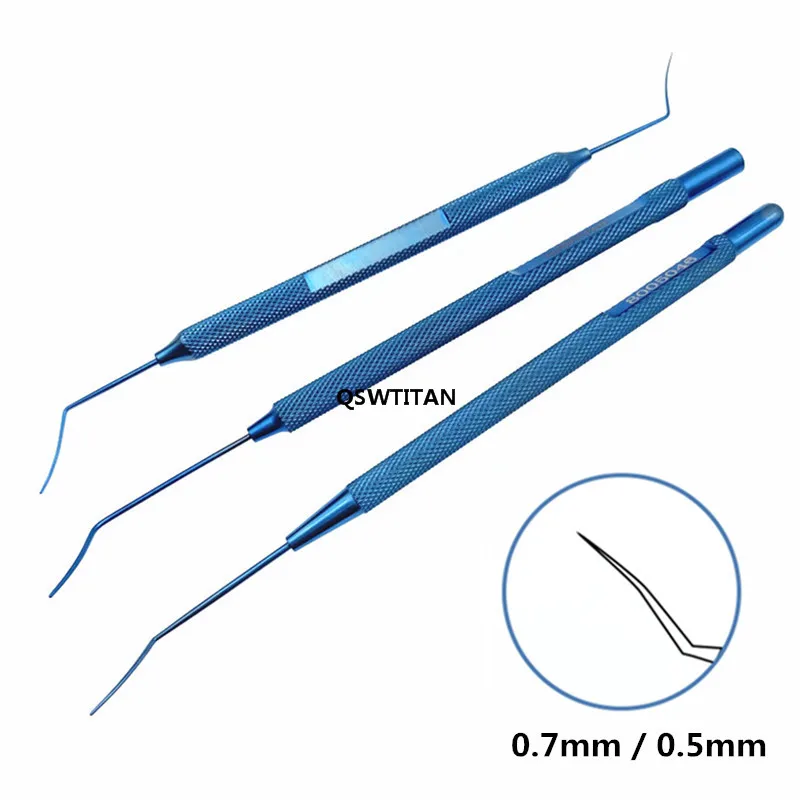 Titanium ophthalmic hooks Various types Akahoshi Nucleus Manipulator ophthalmic surgical instruments ophthalmic tool surgical instruments