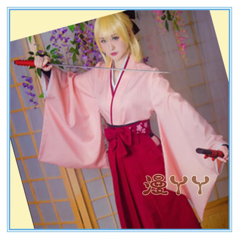 Аниме Fate/Grand Order Mash Kyrielight Okita, карнавальный костюм, рождественские вечерние костюмы для взрослых мальчиков и девочек