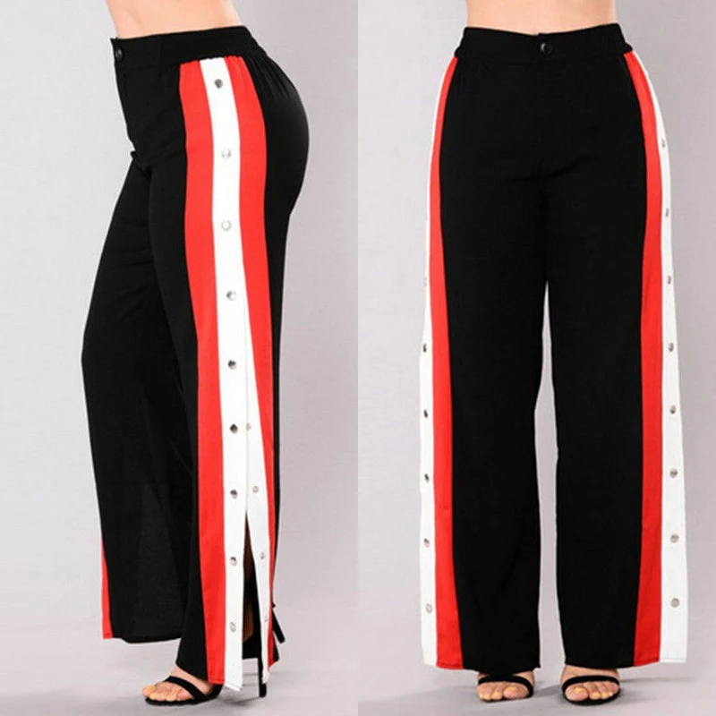 Side cut palazzo pants Clearance