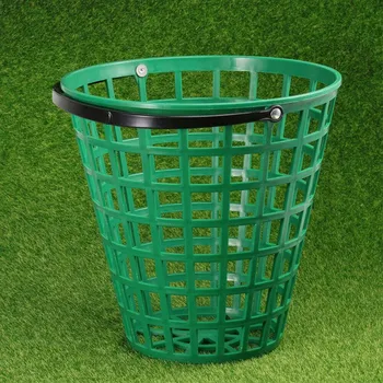 

New Golf Ball Basket Golfball Container with Handle Ball Holder for Sports Stadium Outdoor Playing