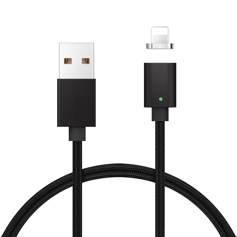 Sindvor 1 м светодиодный магнитный кабель с нейлоновой оплеткой Micro USB кабель USB C Type C кабель Type-C Магнитный зарядный кабель для iPhone X Xs Max