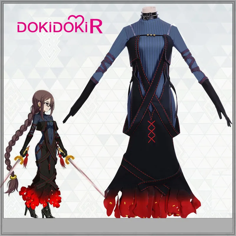 DokiDoki-R игра FATE Косплей Yu Mei Ren костюм женское сексуальное платье костюм Fate/Grand Order косплей костюм на Хэллоуин Yu MiaoYi