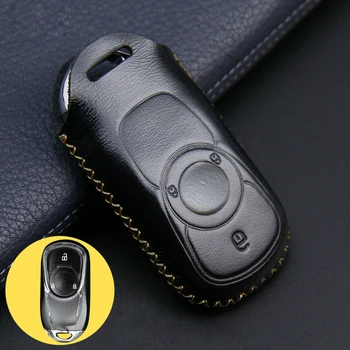 

Leather Key Cover for Buick GL6 2020 2019 New Arrive Remote Control Key Case GL6 DIY Sewing Car Key Cover for Opel Case for Keys