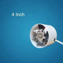 4 дюйма рядный канальный вентилятор аэрационный проем металлическая труба вентиляции Вытяжной вентилятор мини-экстрактор Ванная комната Туалет настенный вентилятор канальный вентилятор доступа
